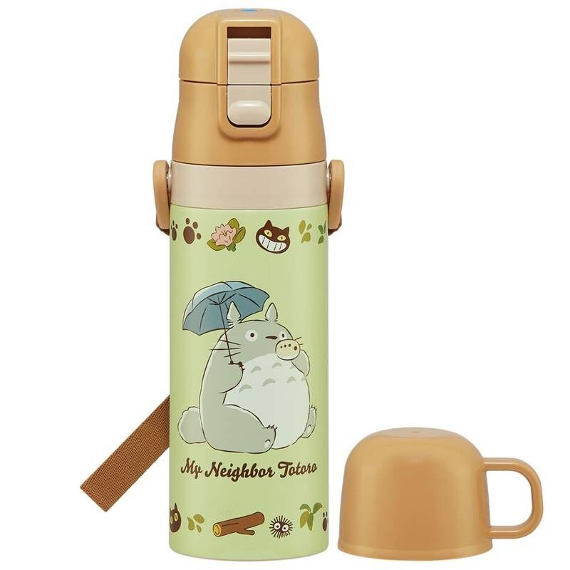 輕巧兩用不鏽鋼水瓶 龍貓 貓巴士(具保溫功能)