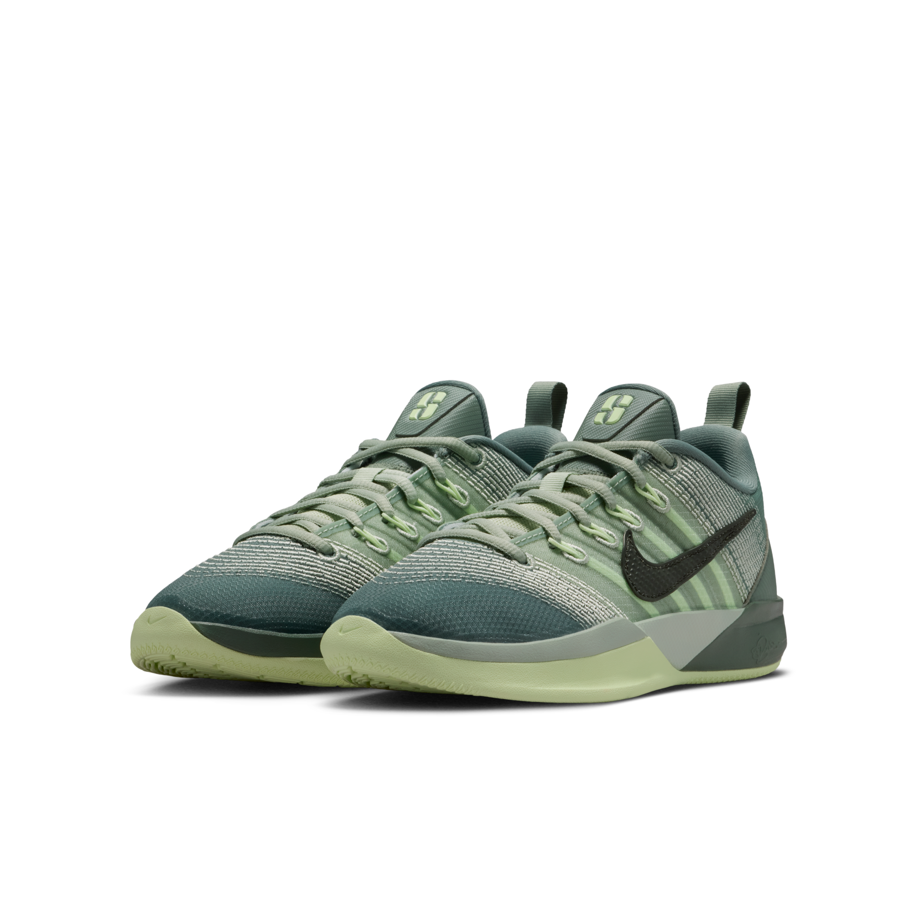 大童鞋 女生尺寸 NIKE SABRINA 3 GS 'Clay Green' 綠色 漸層 支撐 實戰 緩震 籃球鞋【IB3088-300】