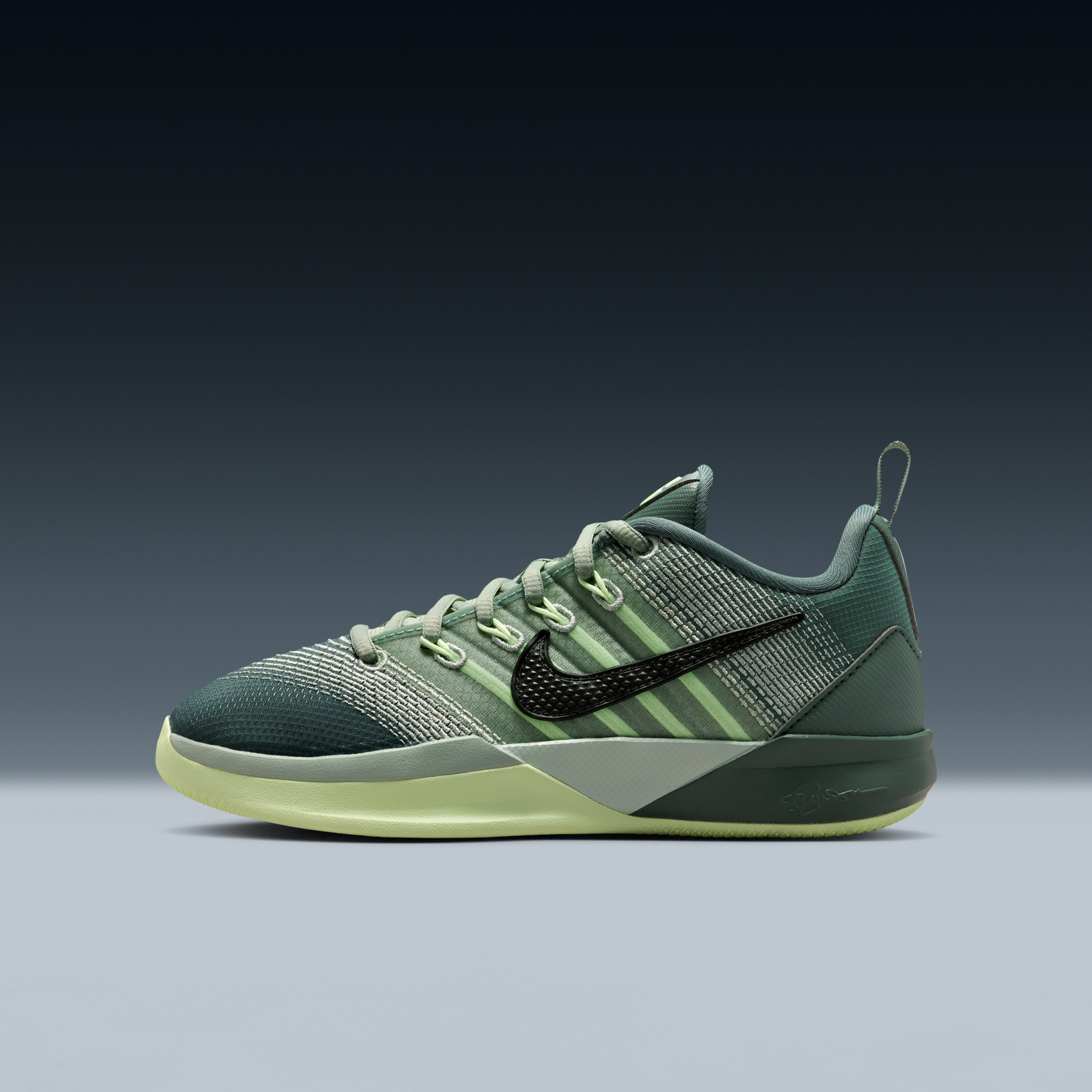 大童鞋 女生尺寸 NIKE SABRINA 3 GS 'Clay Green' 綠色 漸層 支撐 實戰 緩震 籃球鞋【IB3088-300】