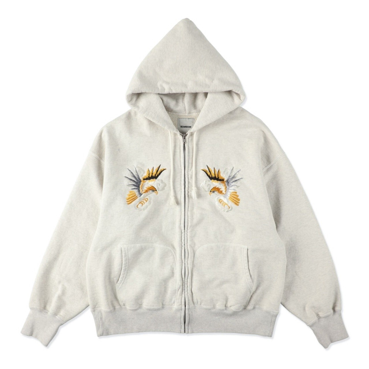 BOW WOW / SUKAJAN EMB ZIP HOODIE AGED BW252-SEZH