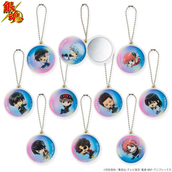 238071 Pbandai 預訂 2025/12月 銀魂　とじこめシャボンデザイン　スライドミラー（全10種）