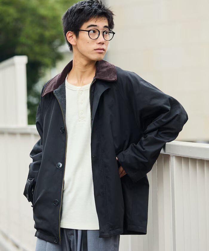 "代購" FREAK'S STORE 燈心絨翻領 雙面穿外套