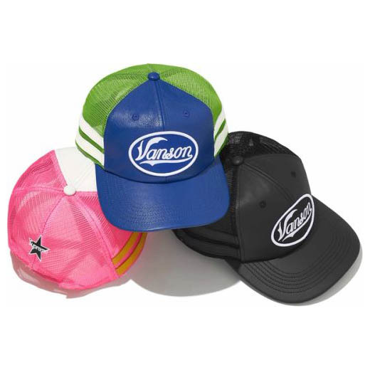 SUPREME / VANSON LEATHERS MESH BACK 6-PANEL