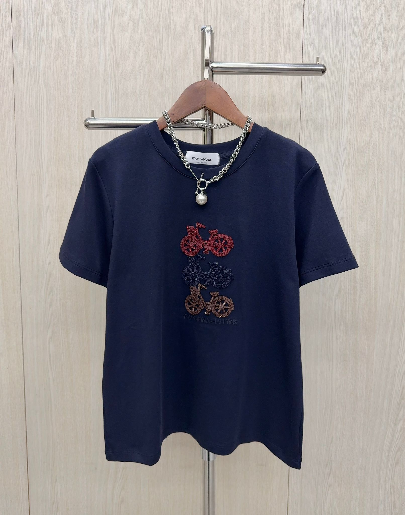 韓國立體單車圖tee~112H