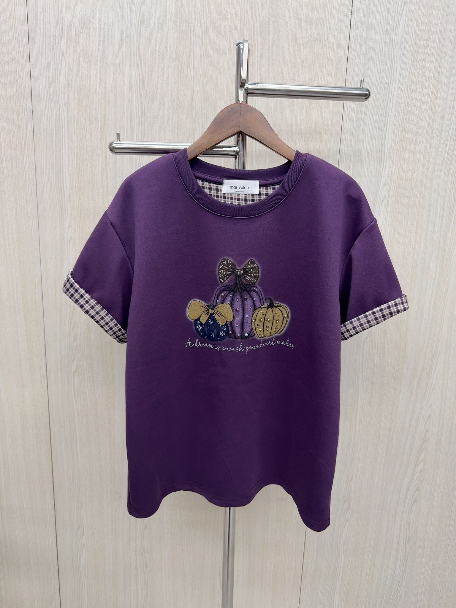 韓國南瓜圖tee~112I