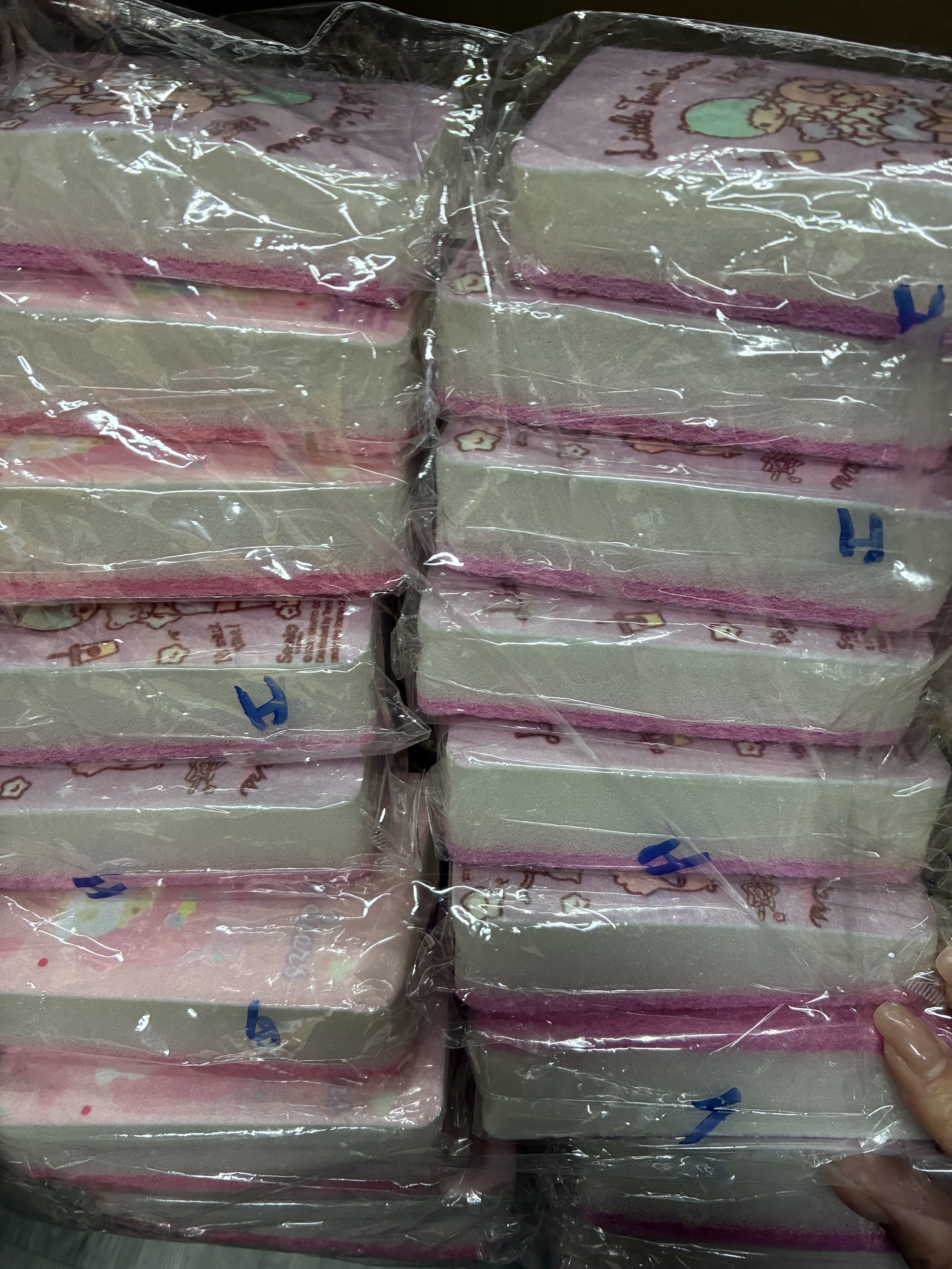 泰國Sanrio洗碗棉 一套4個款式隨機