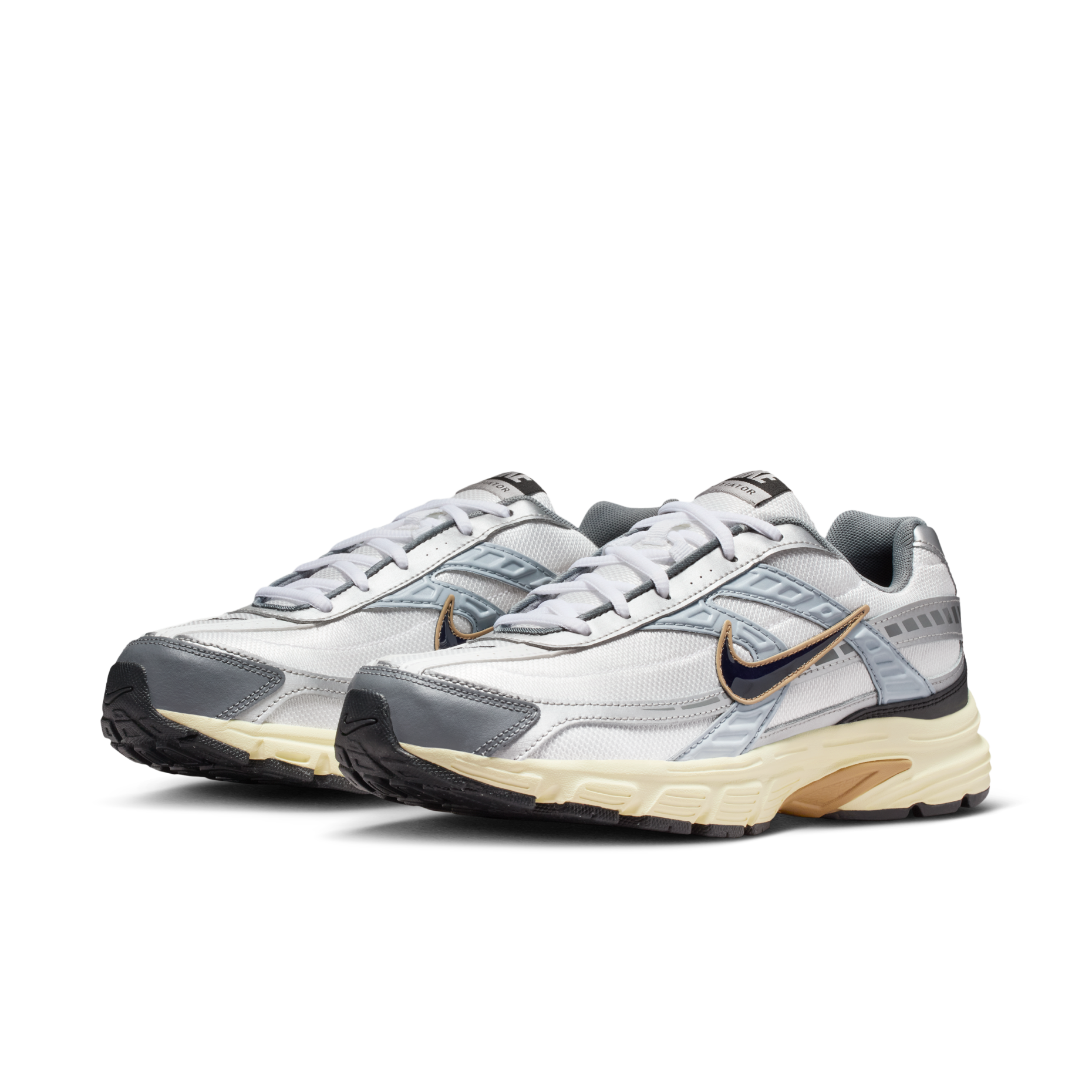 男鞋 NIKE INITIATOR 灰銀米棕 休閒 復古 緩震 老爹鞋 慢跑鞋【IO7609-101】