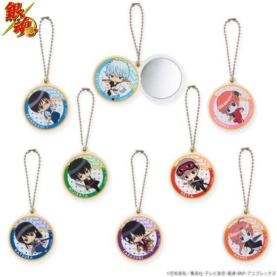 238063 Pbandai 預訂 2025/12月 銀魂　SDスライドミラー(全8種）