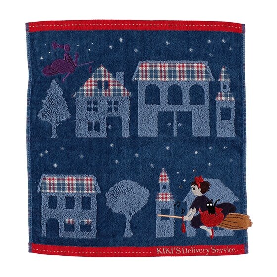 方巾 魔女宅急便 出發的晚上