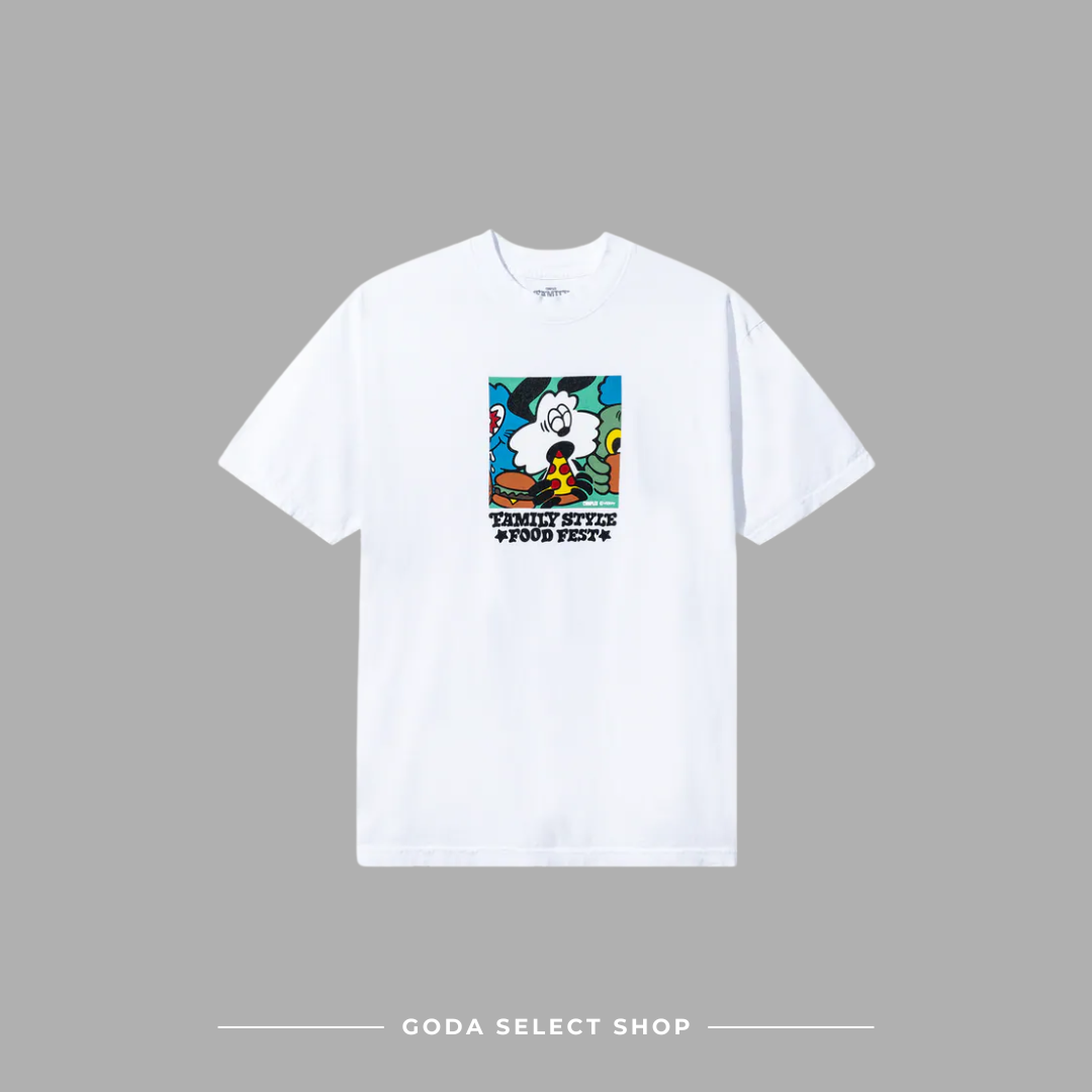 Complex X Verdy Family Style VICK BOX LOGO T-SHIRT - White TEE