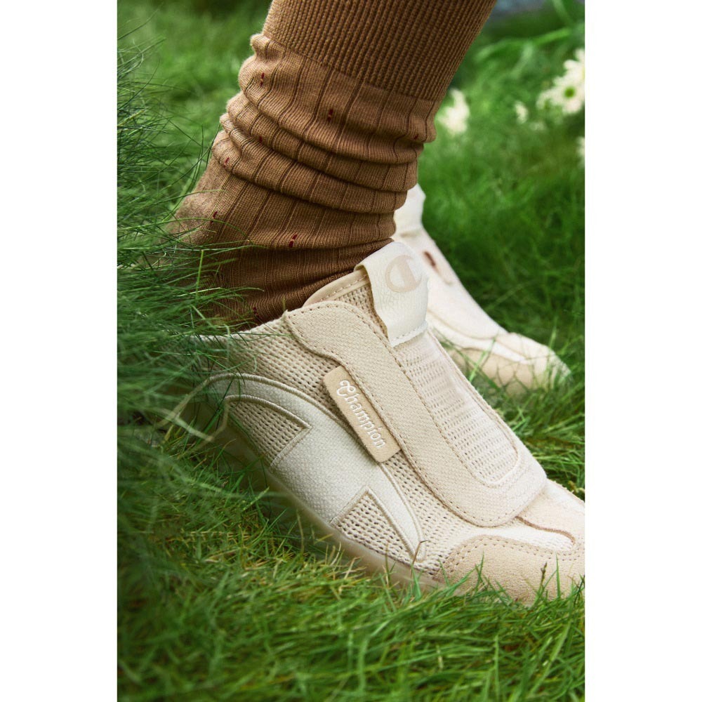 女款-Champ T-trainer MuleT頭德訓穆勒-焦糖米x奶白 （U5BFASW01F1）