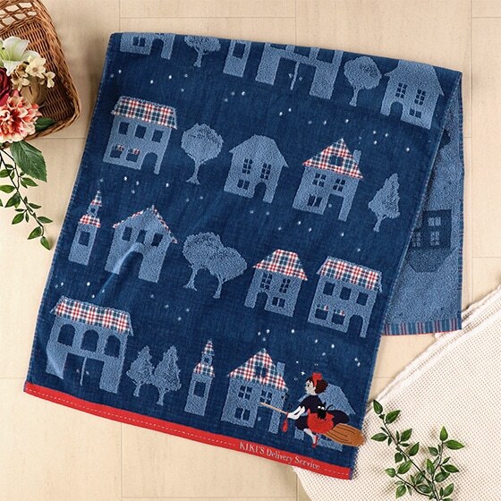 浴巾 魔女宅急便 出發的晚上