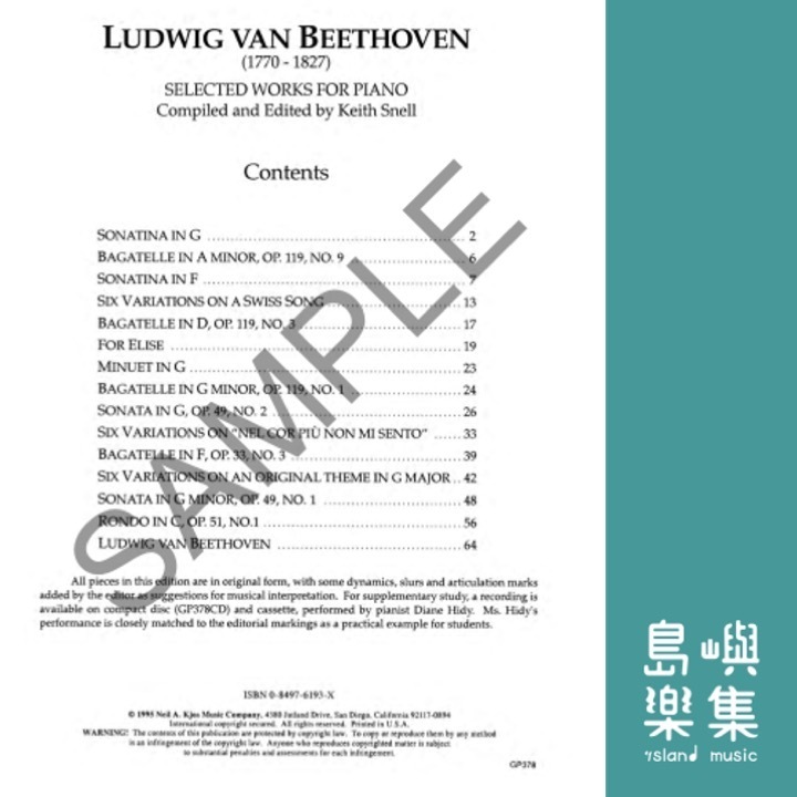 Sonatina in C major for Piano