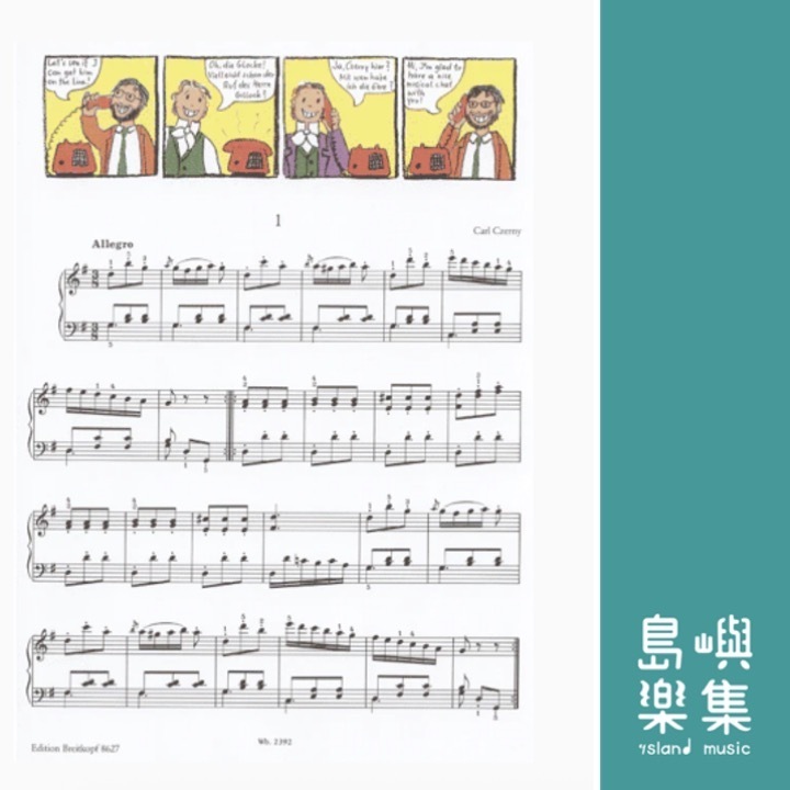 Hello, Mister Gillock! Hello, Carl Czerny!