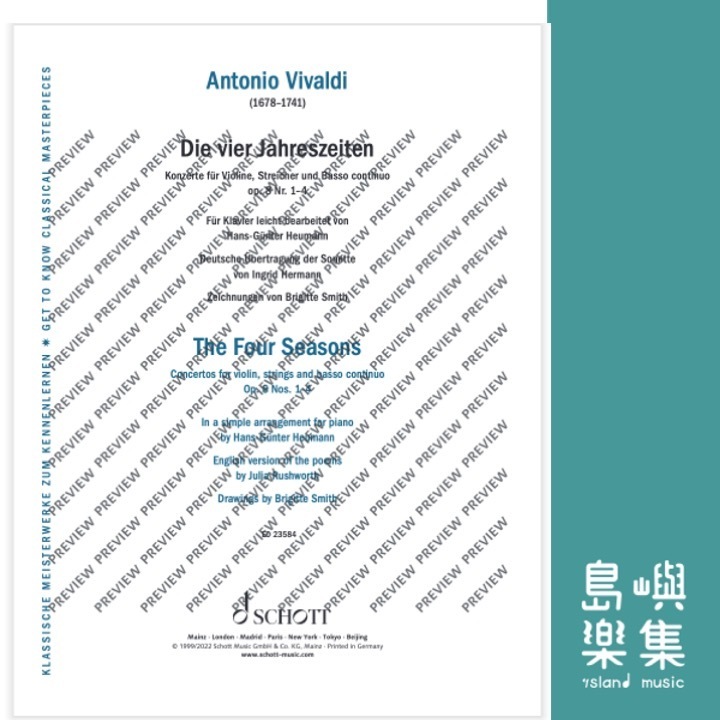 The Four Seasons (simple arrangement)