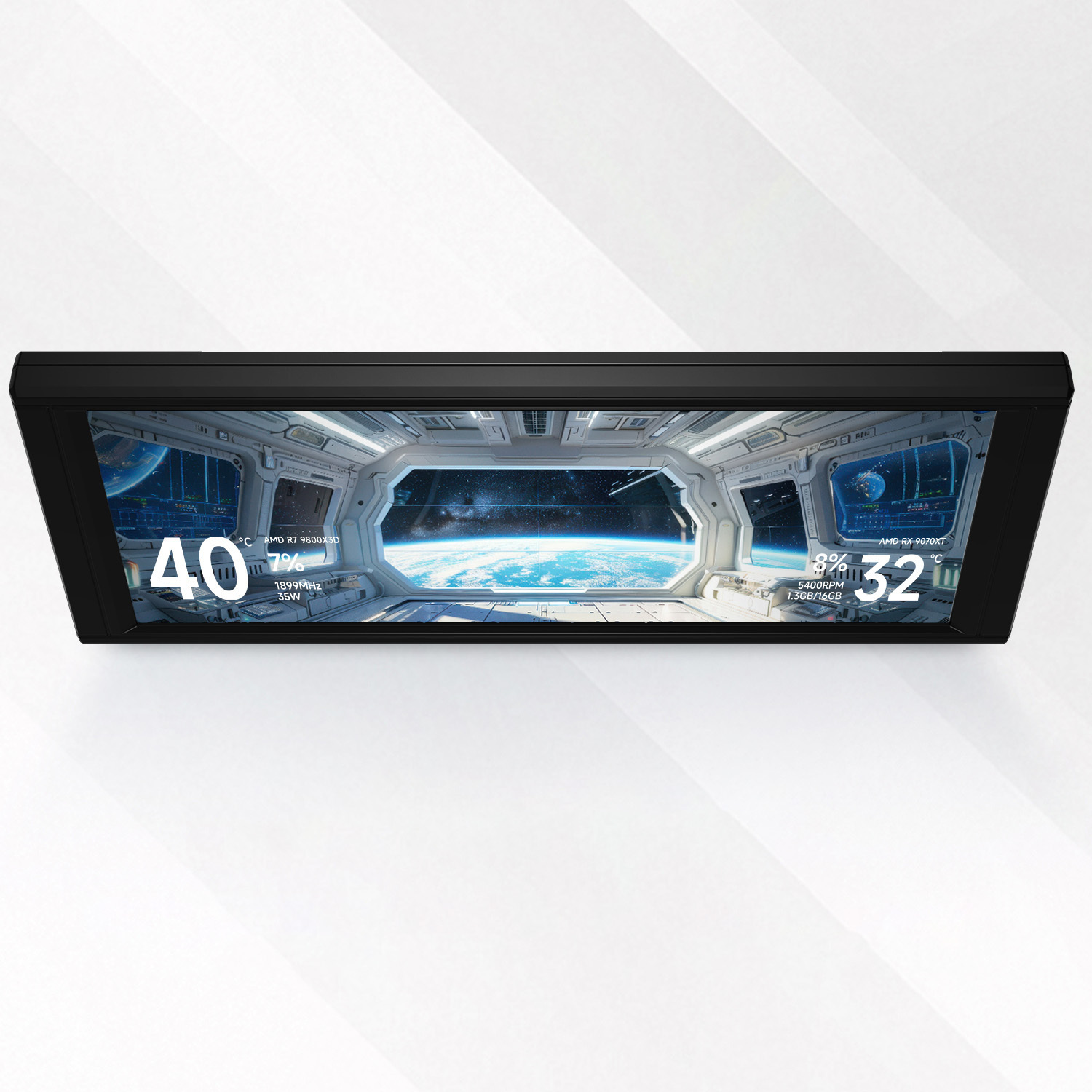 Thermalright Trofeo Vision 6.86IPS 外置顯示屏 黑/白