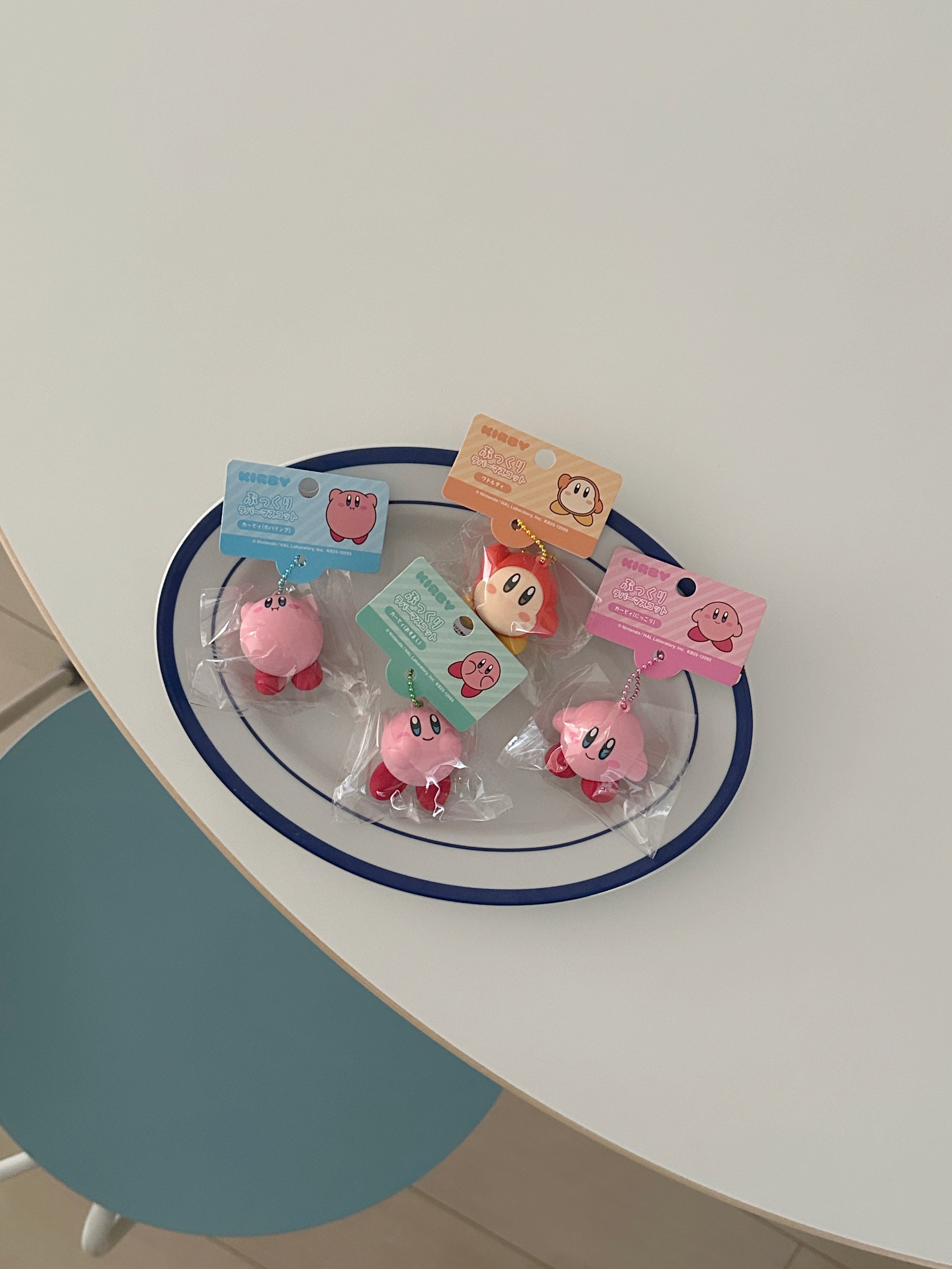 星之卡比立體硅膠公仔吊飾