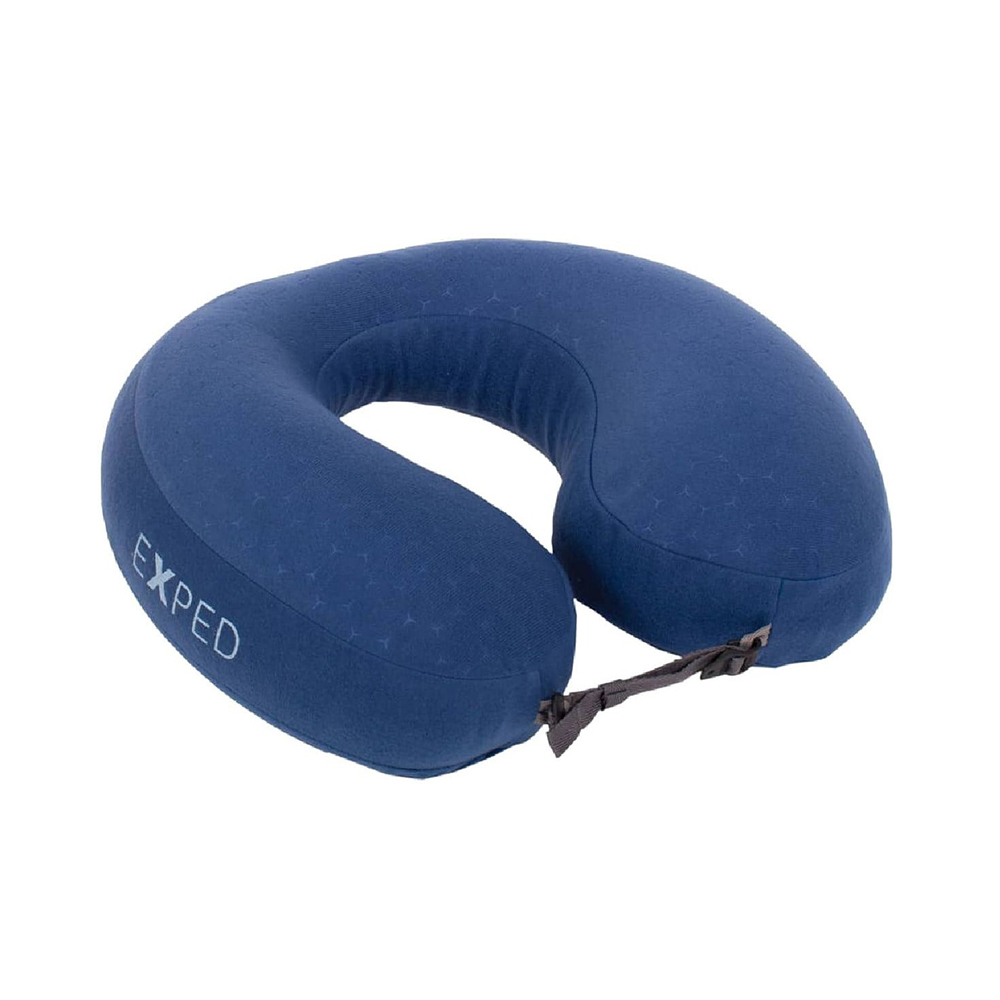 【𝐄𝗫𝐏𝐄𝐃】豪華舒適空氣頸枕(U型枕) 藍