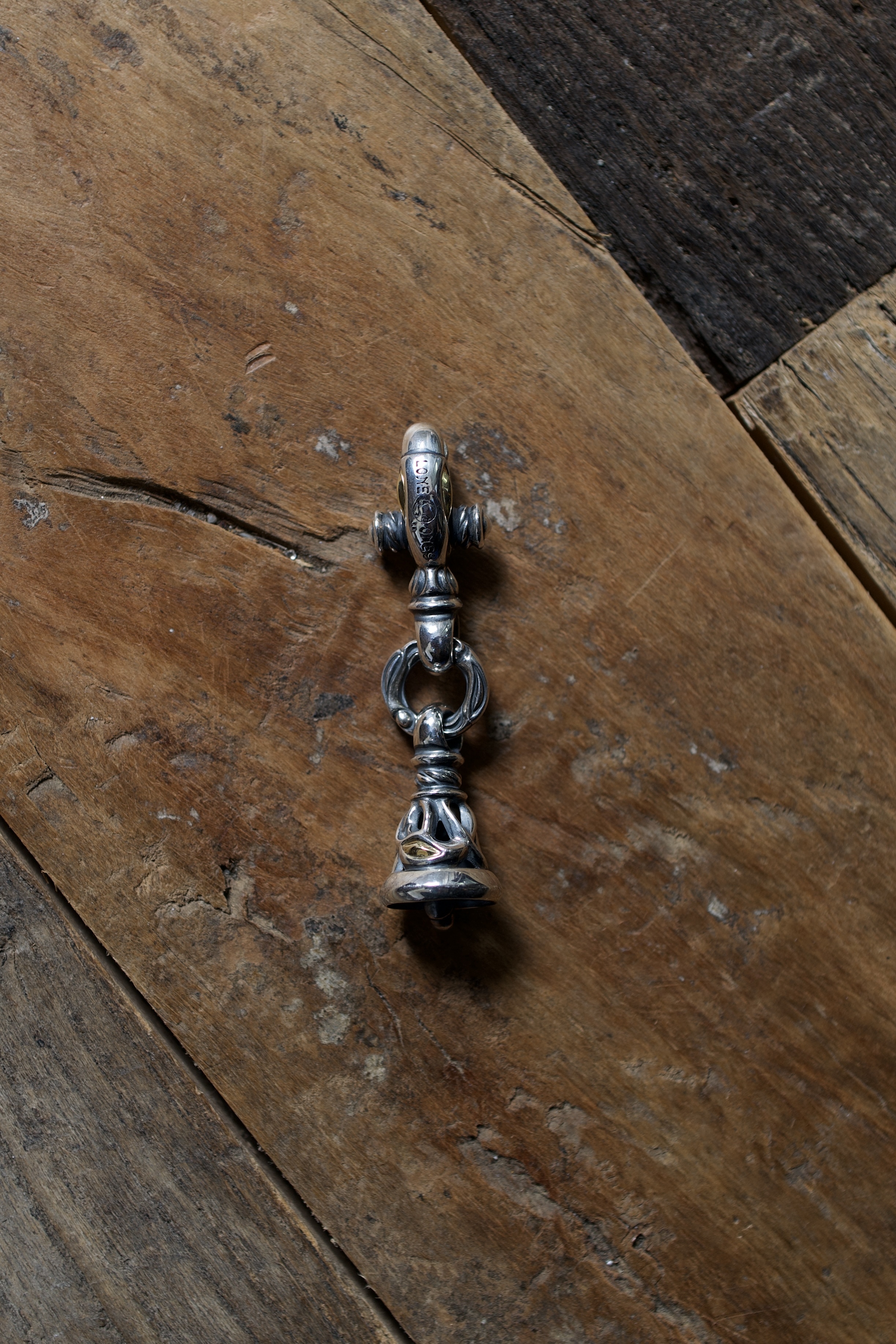 MF Key Clasp Fusion: Crane Bell Fusion - Gold Eyes