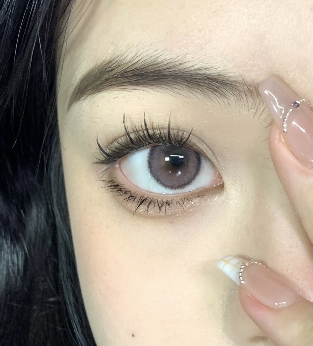 [透明盒散裝]OLENS Vivi Ring 1 Day Pink 奈奈小鹿粉｜日拋彩妝隱形眼鏡｜每盒10片