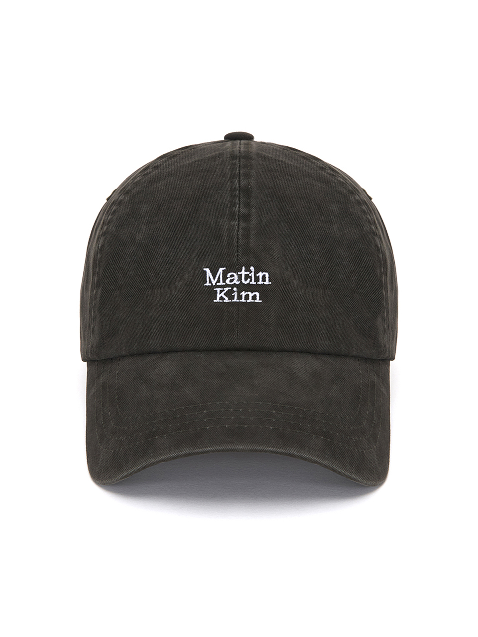 迷你LOGO刺繡棒球帽 炭灰