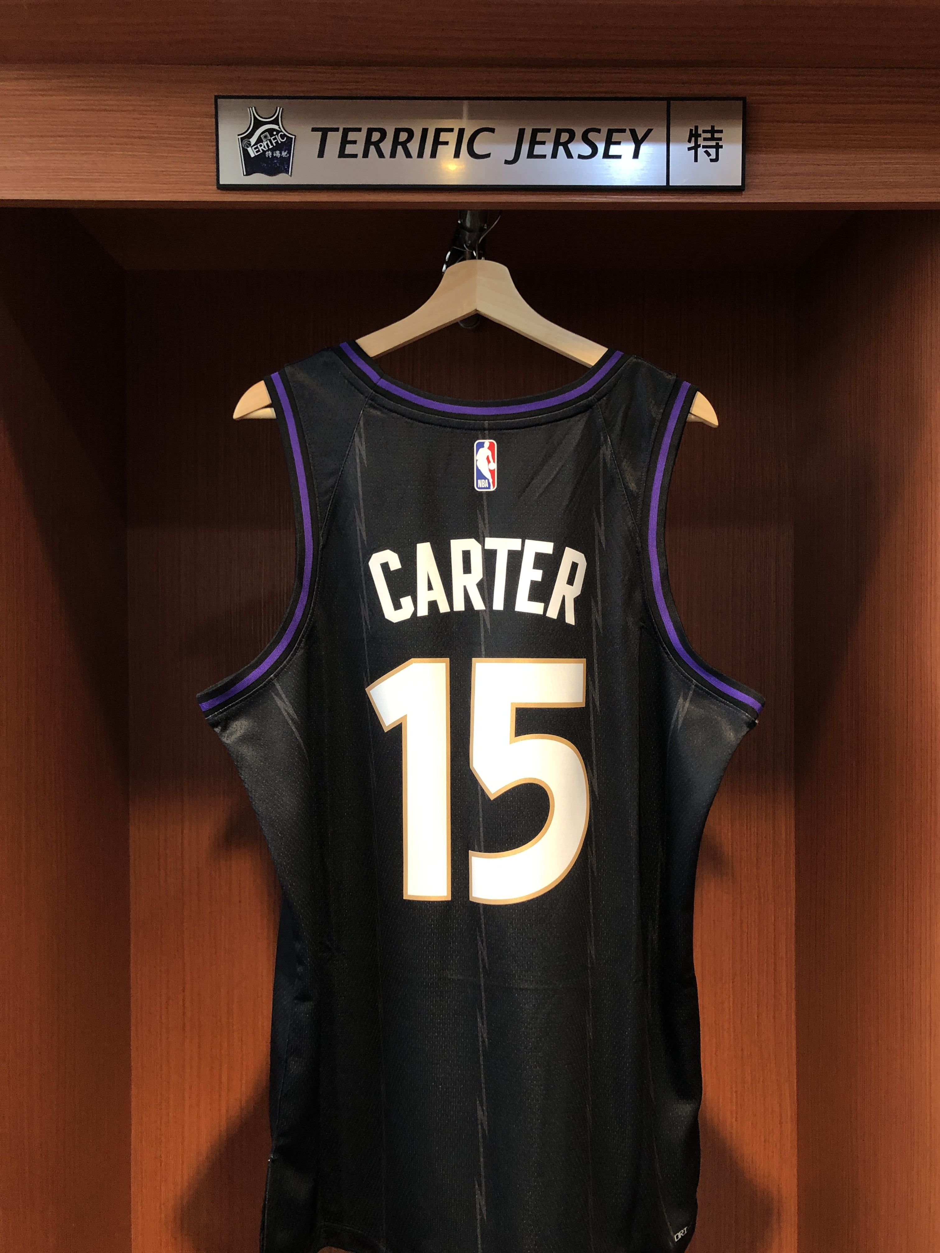 NBA球衣 Vince Carter 多倫多暴龍城市 City Nike Swingman 球迷版 熱轉印 全新