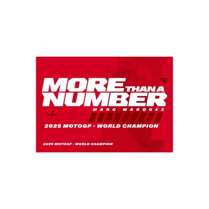 MotoGP MM93 2025 WORLD CHAMPION 旗幟 MARC MARQUEZ FLAG 周邊