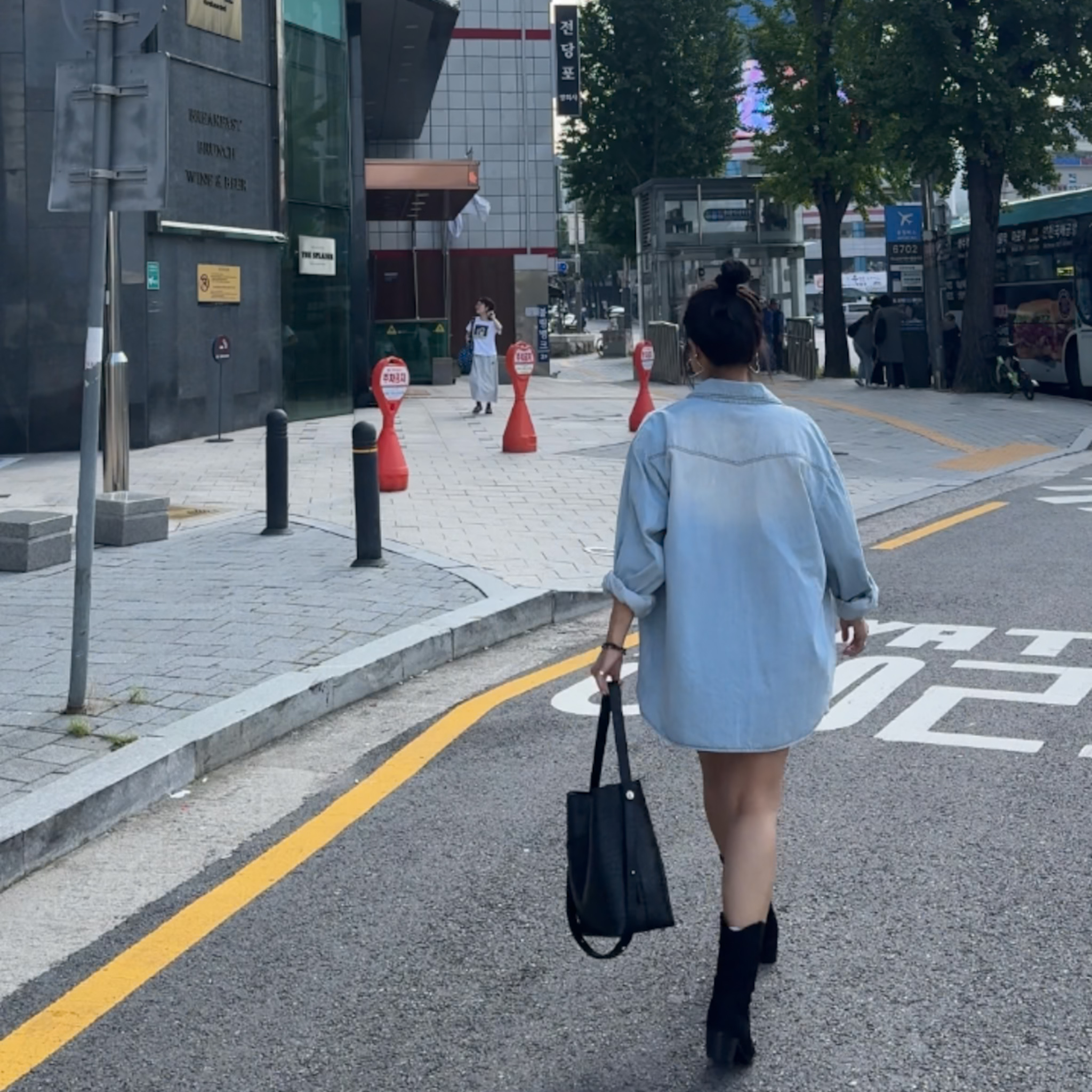 SP03四季可穿的超美淺刷水洗藍牛仔襯外