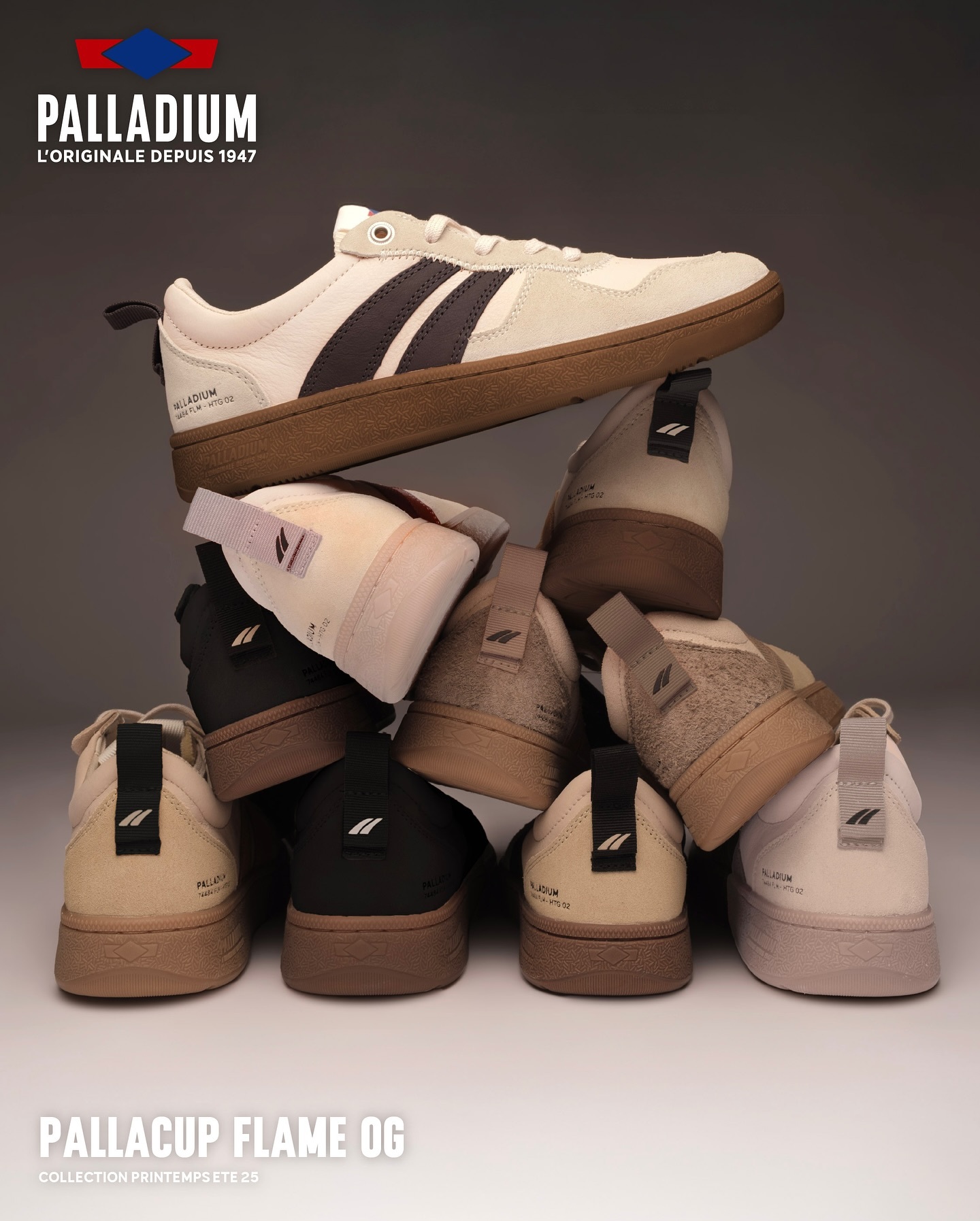 [特價售出無退換] 男女鞋 PALLADIUM PALLACUP FLAME OG 黑糖粉粿 珍珠奶茶 焦糖奶茶 復古 麂皮 皮革 運動 休閒鞋【74484】