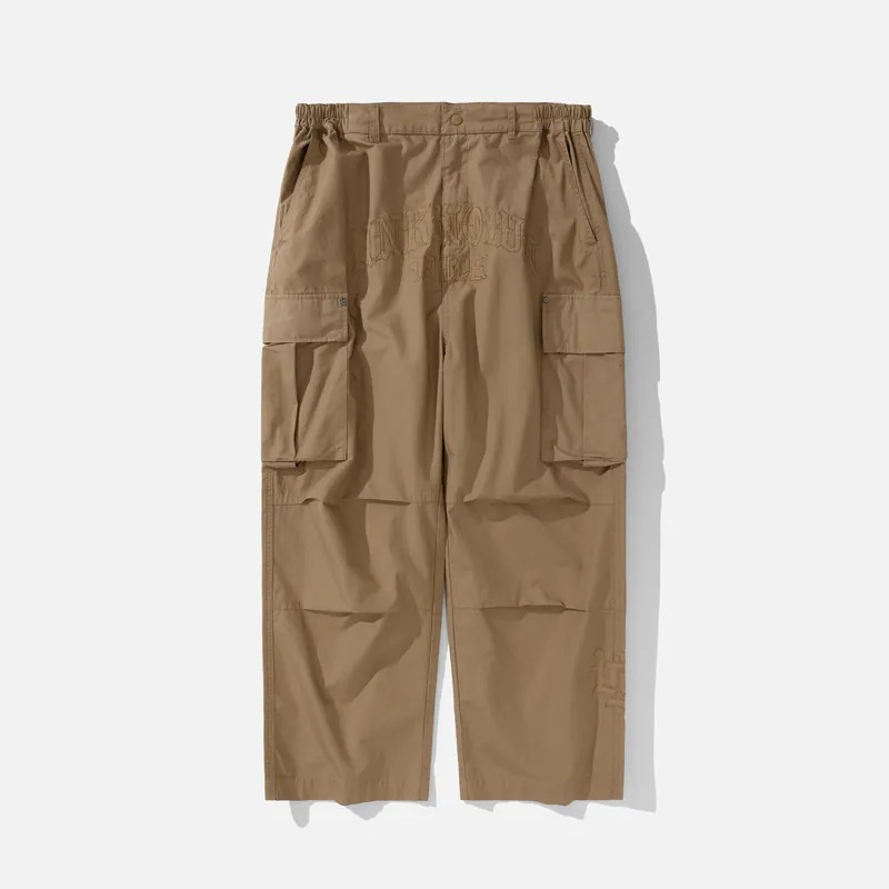 未知領域 CW1876 Gothic LOGO Pants