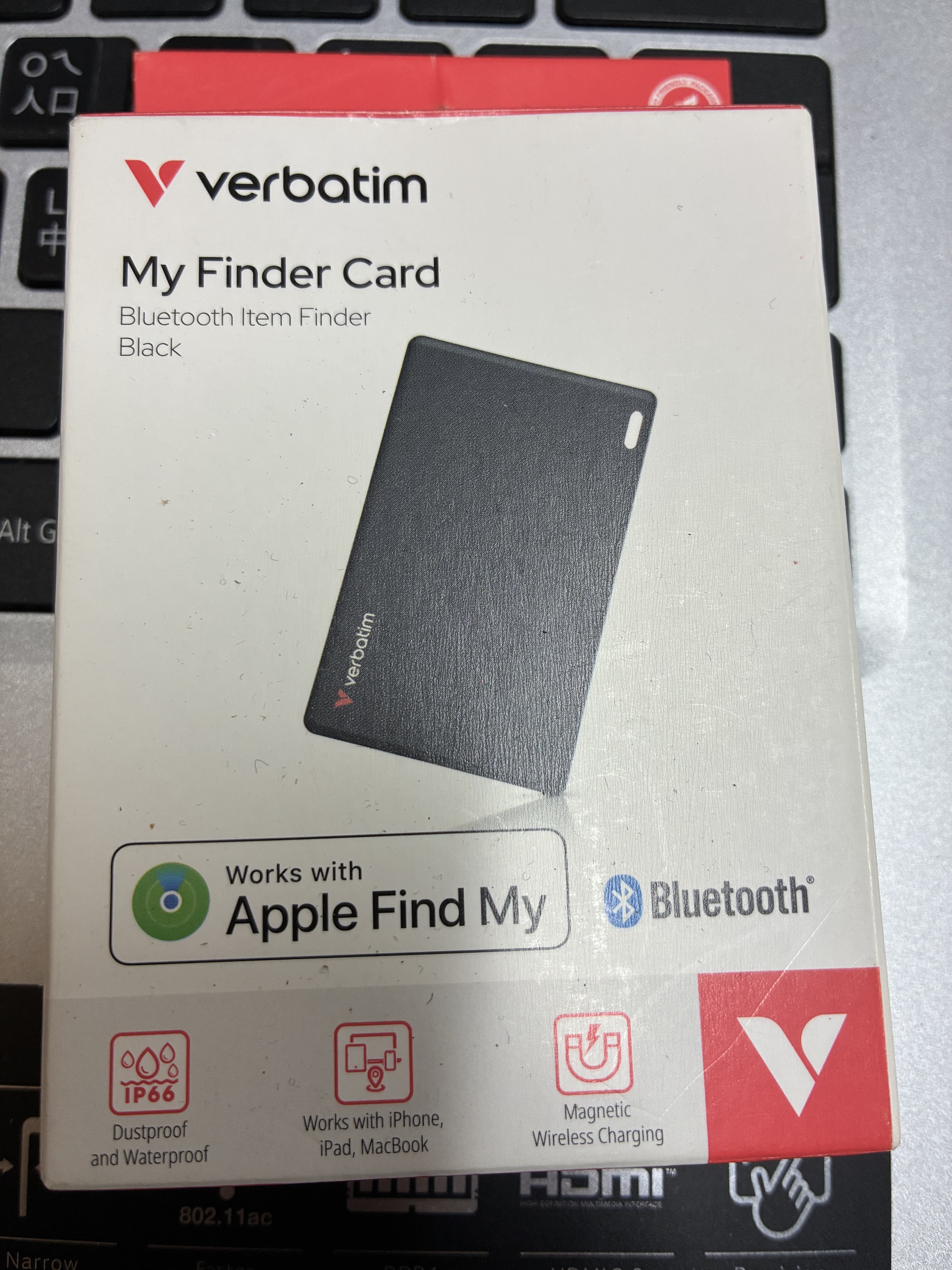 Verbatim My Finder Card卡型失物追蹤器