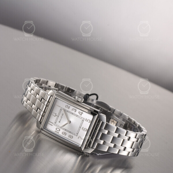 Bulova 寶路華 Classic Women's Watch Square 98L328 Rose Gold 97L186 Gold-White 96L349 Steel-Silver 經典方形女士手錶