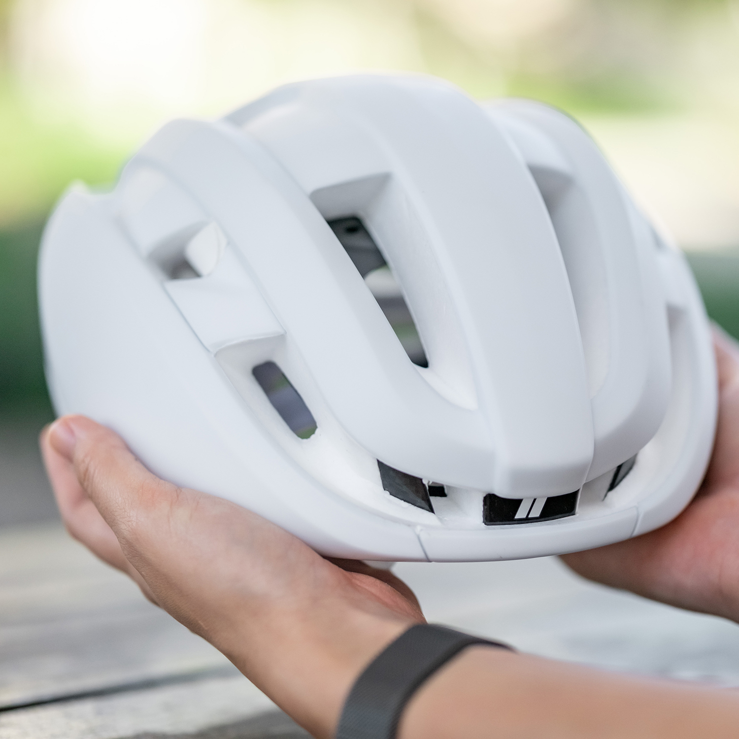 HJC Ibex 3.0 Road Helmet Vintage White Special Graphics