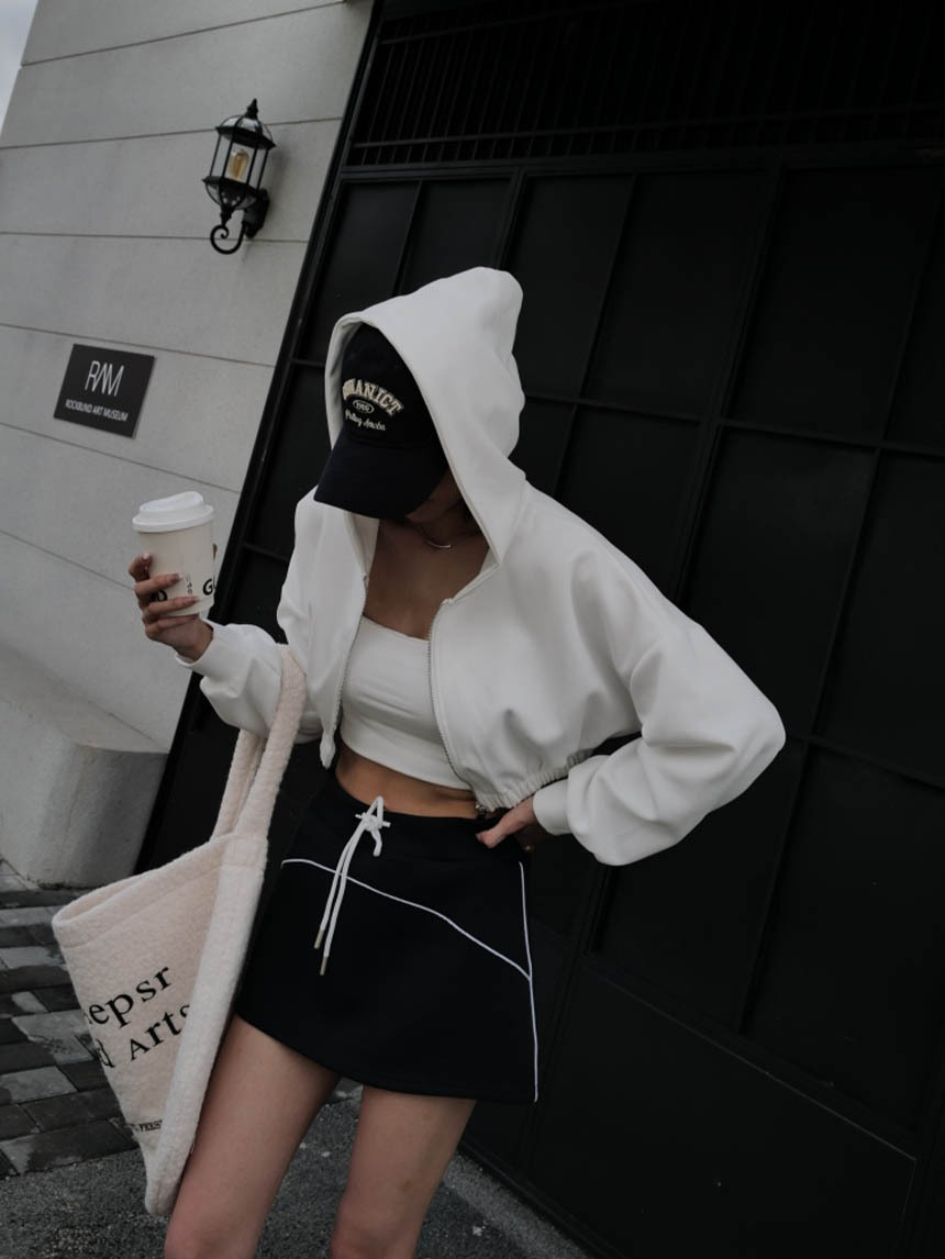 縮腰短版連帽外套*4色