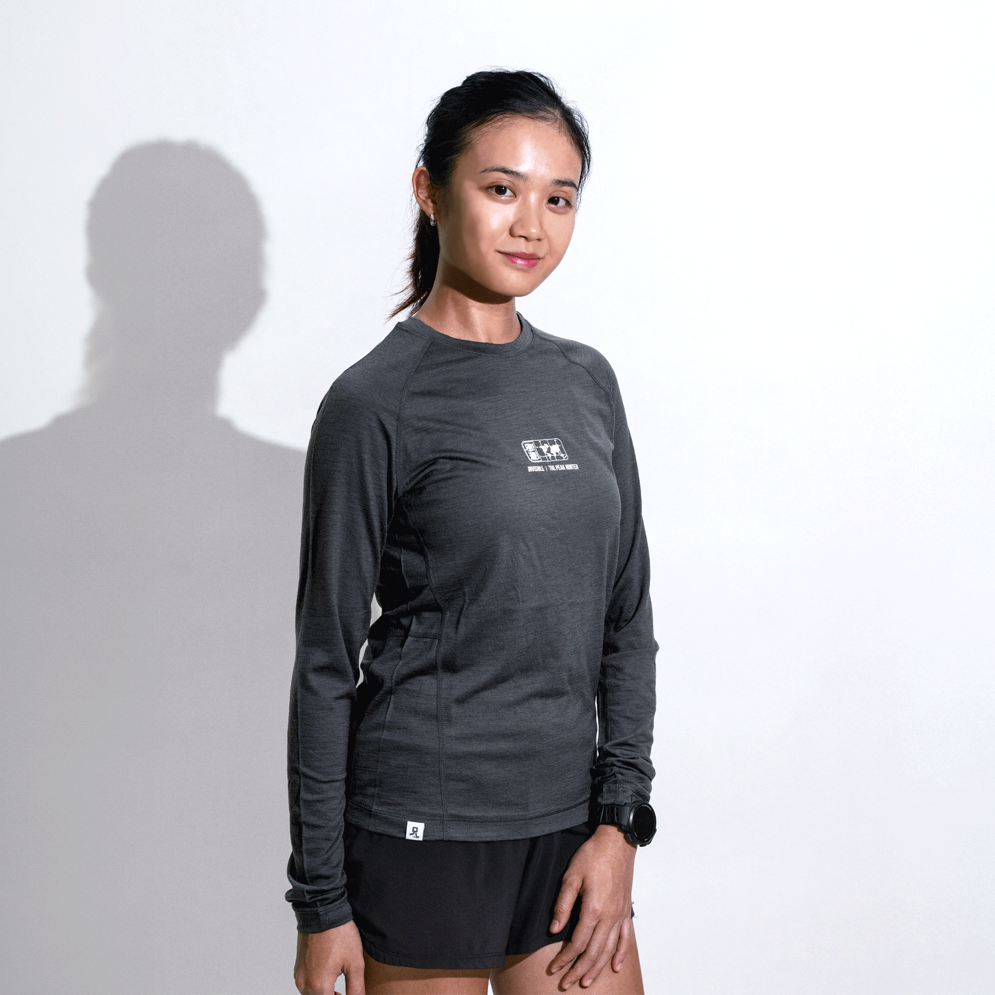 INVISIBLETRAIL LONG TEE GREY ICTPH-LM-01