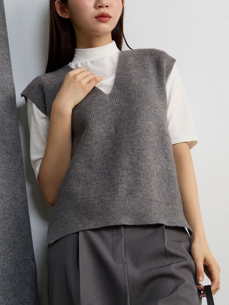 2603 直紋包芯紗針織背心