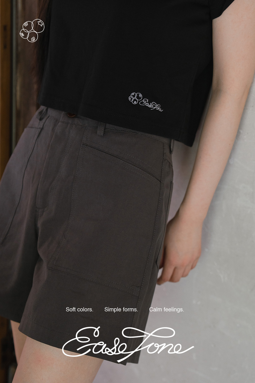 摯愛回歸.ᐟ.ᐟ百搭無印感挺料短褲-3色