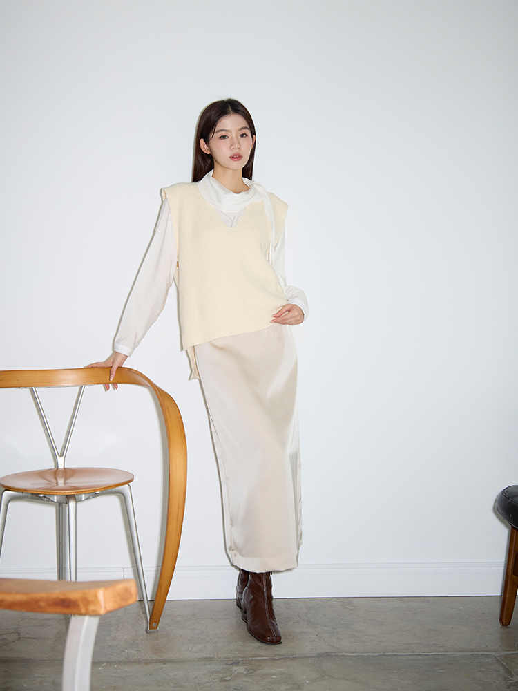 2603 直紋包芯紗針織背心