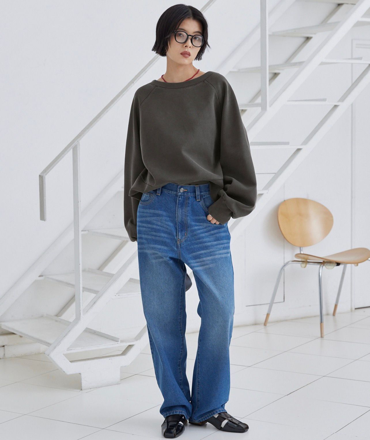 【預購】JN093008 MONO-MART 圓領衛衣