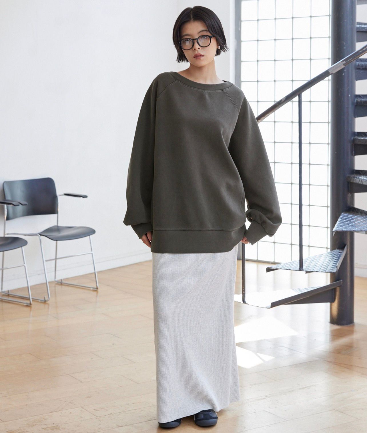 【預購】JN093008 MONO-MART 圓領衛衣