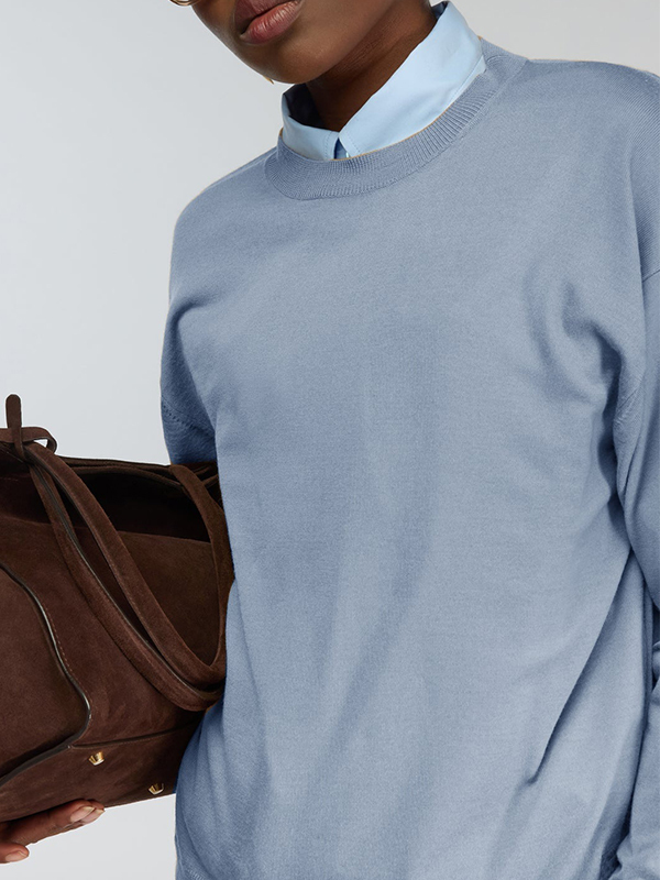 Semicouture  圓領薄針織衣