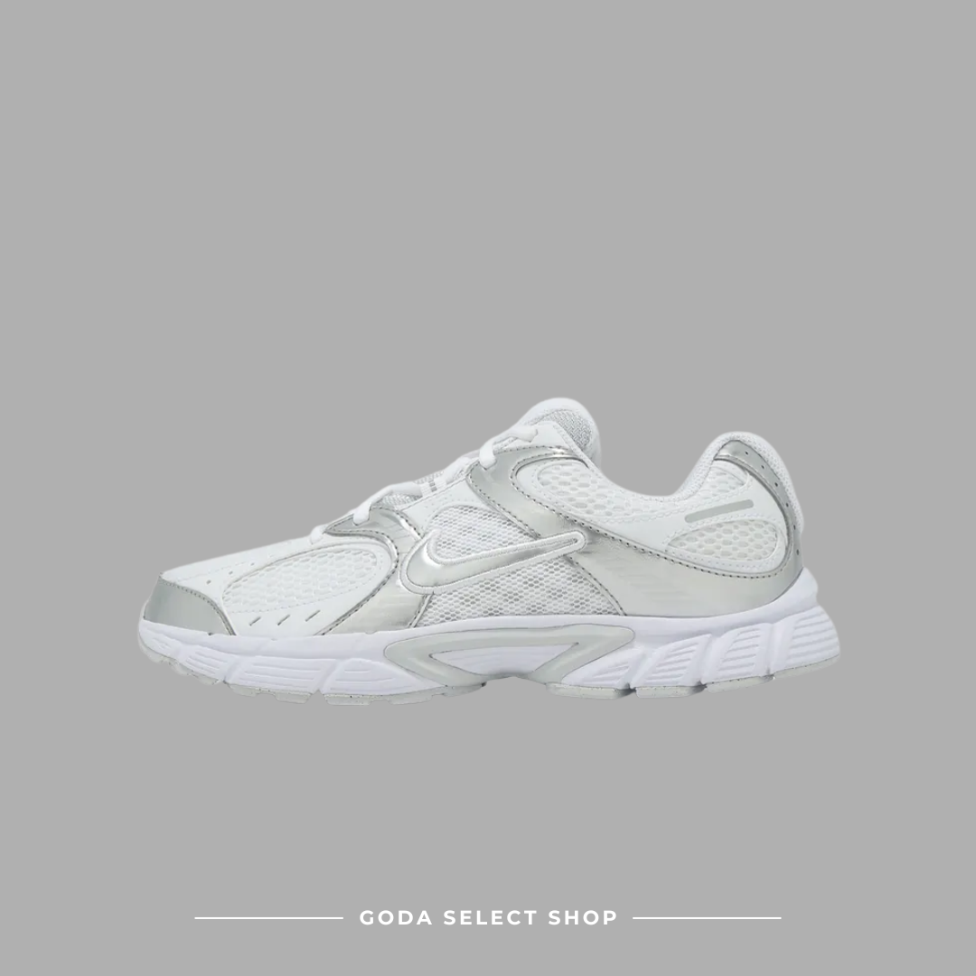 Nike V5 RNR White Pure Platinum GS 大童款 白銀色 緩震 慢跑鞋 HQ6411-103