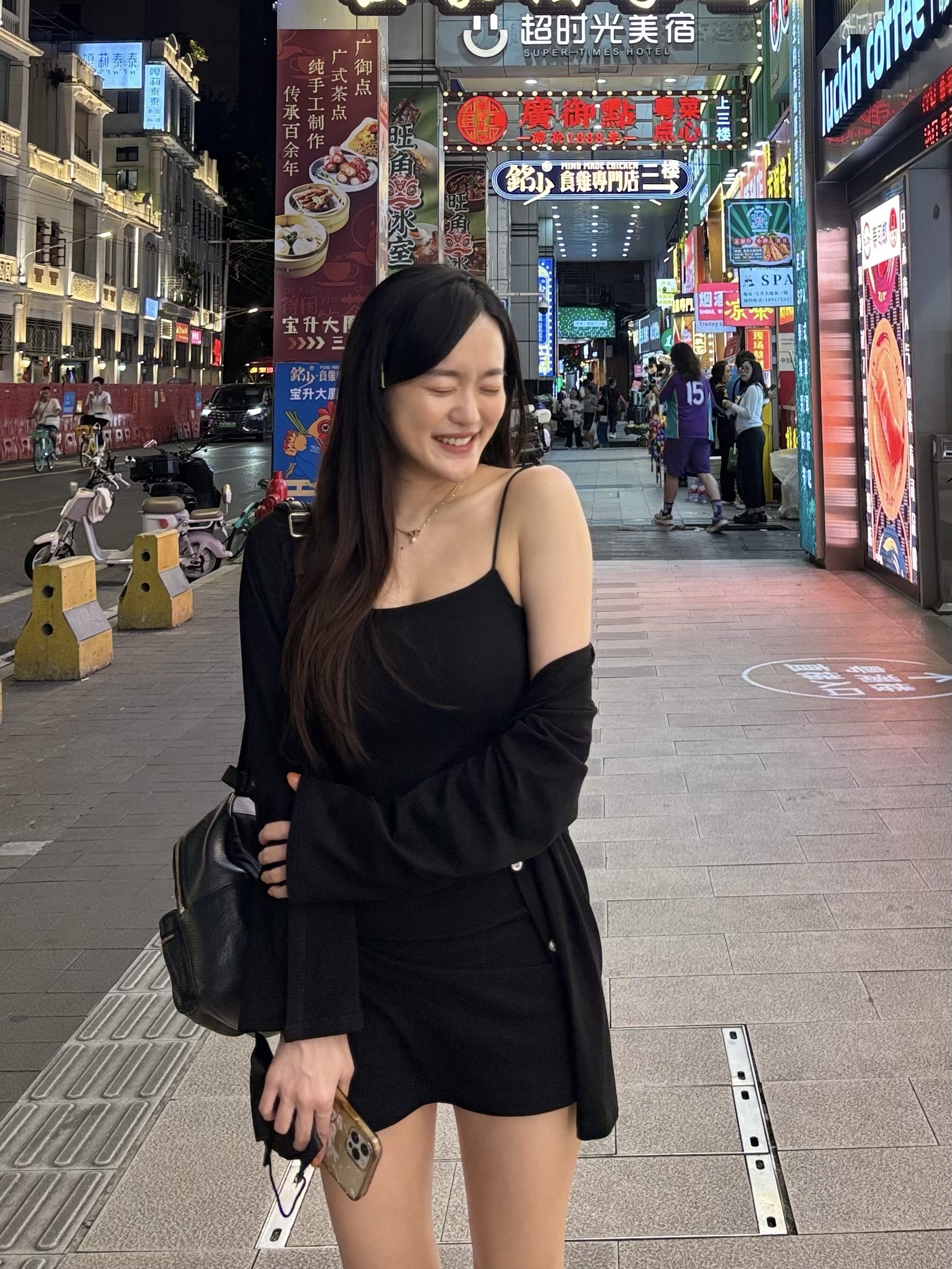 |現貨|帶杯短洋+內裡短褲+鈕扣外套休閒時髦精三件組(5色)