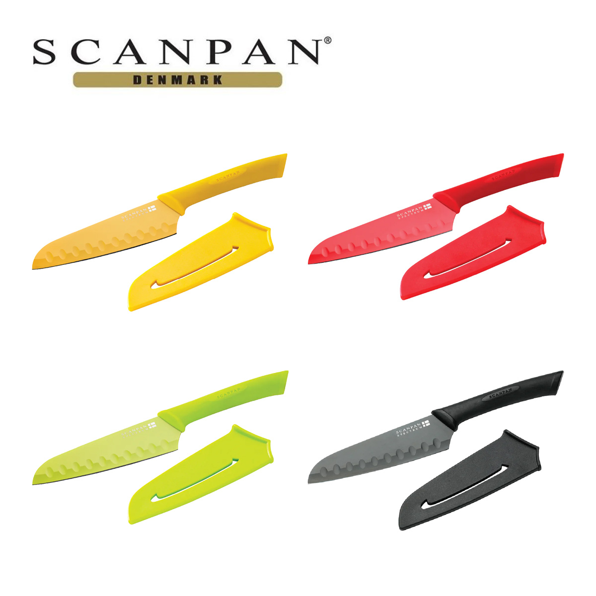 SCANPAN - SPECTRUM 14cm不鏽鋼三德刀