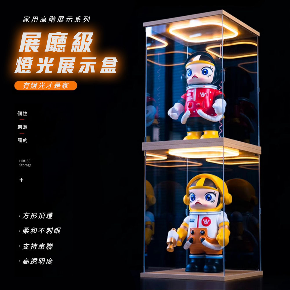 燈光版_透明壓克力展示盒