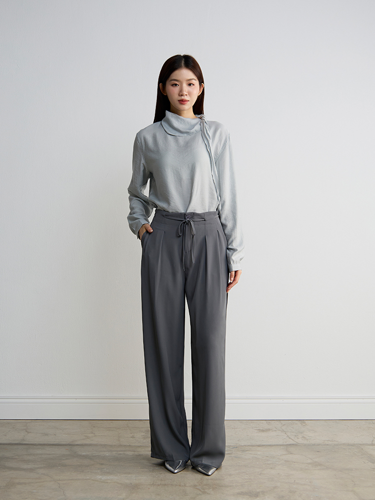 2603 OH!HER 設計款領圍開衩上衣