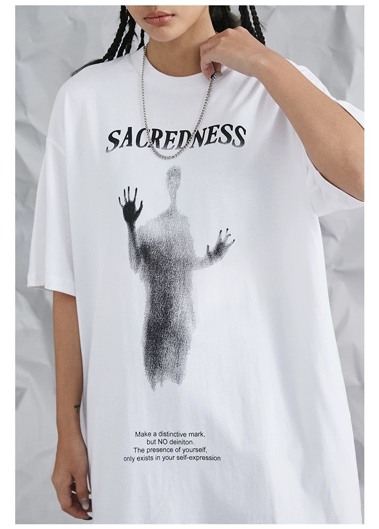 OVDY 美式 幽靈印花 短袖