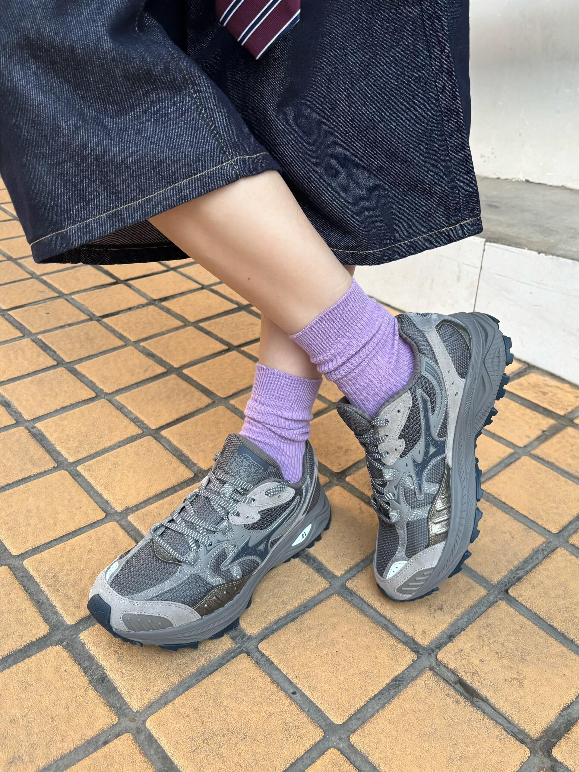 MIZUNO 美津濃 Racer ADV 礫石灰 鐵灰色 灰色 戶外風 復古 慢跑鞋 登山鞋 D1GH241204/預購