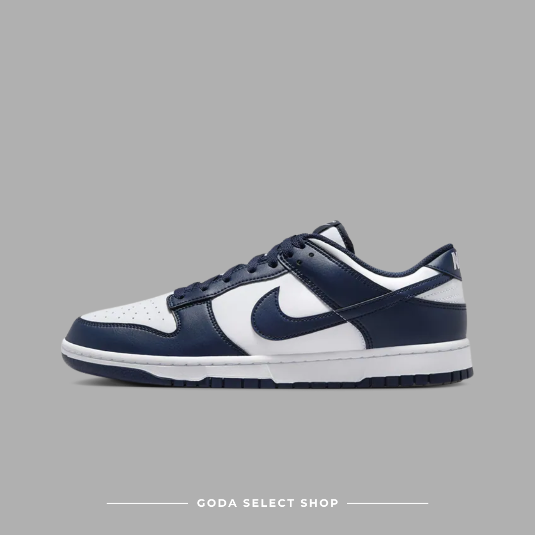 Nike Dunk Low "Midnight Navy" 午夜藍 藍白 復古 低筒 HF5441-107