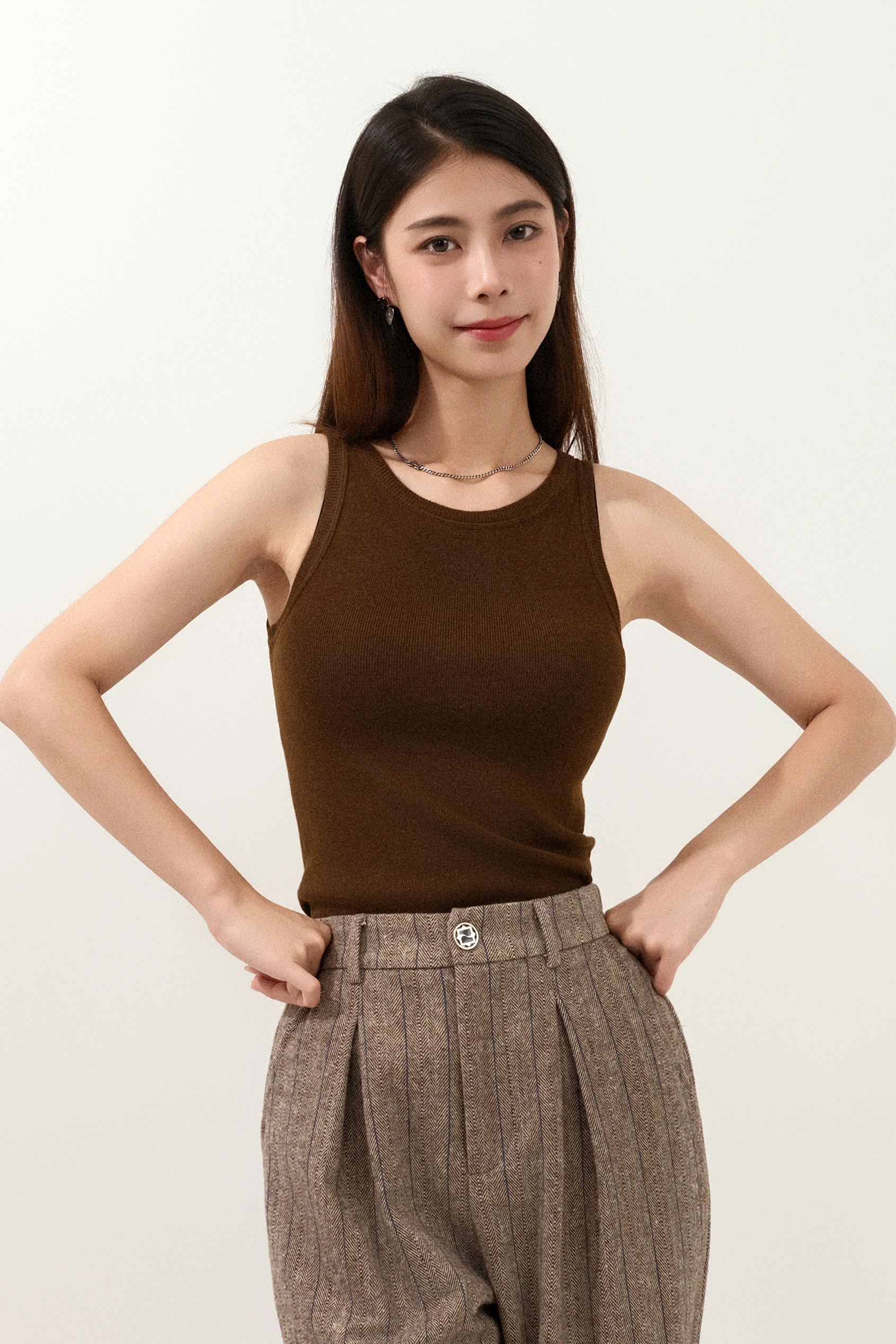 基本簡約款薄冷背心 （現貨款式）